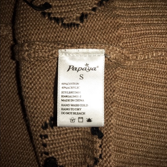 Papaya polka dot cardigan - Picture 4 of 4